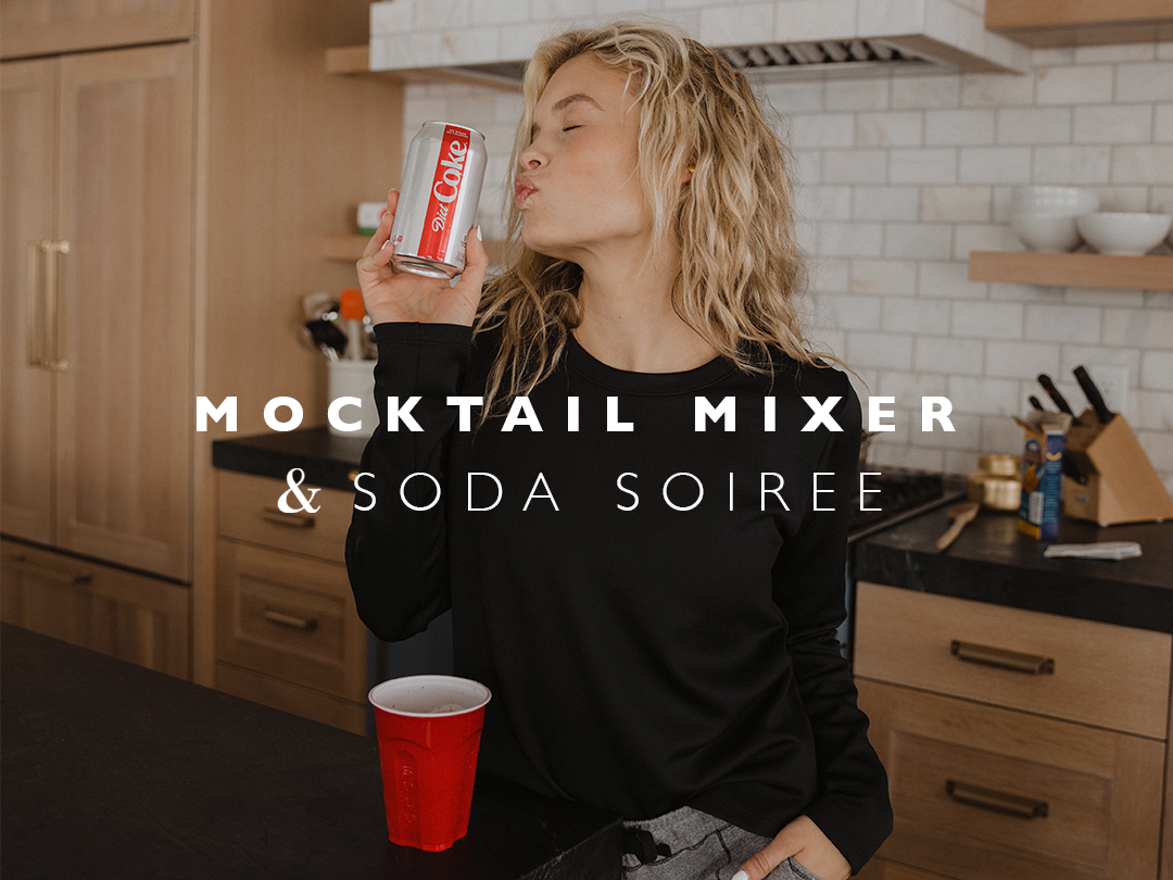 Mocktail Mixer and Soda Soiree