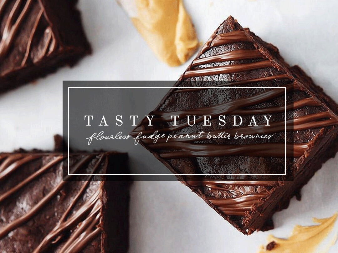 Tasty Tuesday Faves: Flourless Fudge Peanut Butter Brownies