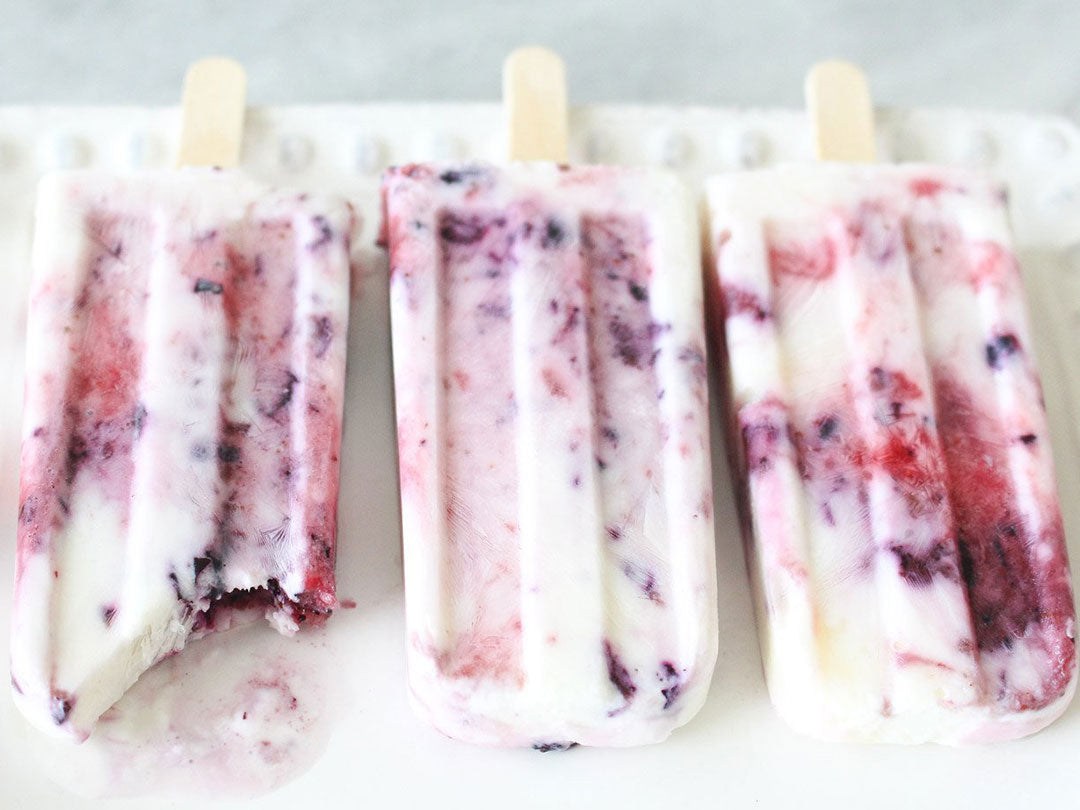 TASTY TUESDAY: Greek Yogurt and Berry Popsicles