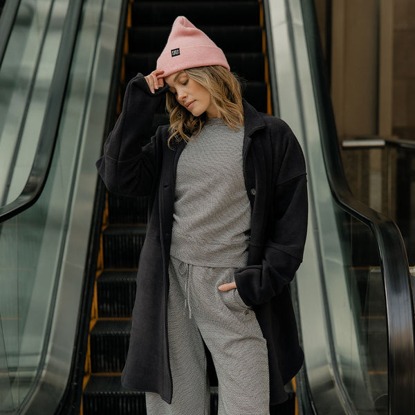 Midway Fleece Trench, Black - Albion Fit