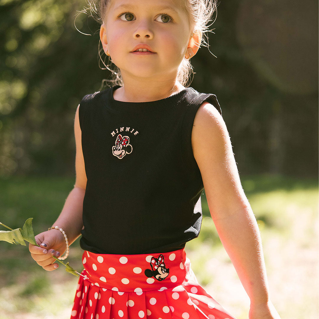Mini Disney Minnie Mouse Classic Tank, Black - Albion Fit