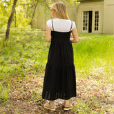 Cabo Midi Dress, Black