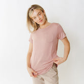 Basic Tee, Mauve