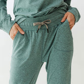 Travel Joggers, Aqua