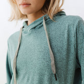 Travel Hoodie, Aqua