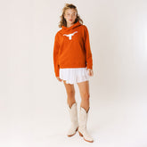 Texas Relaxed Hoodie, Burnt Orange