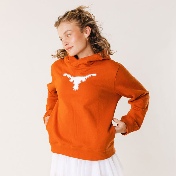 Texas Relaxed Hoodie, Burnt Orange - Albion Fit