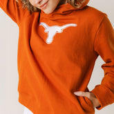 Texas Relaxed Hoodie, Burnt Orange