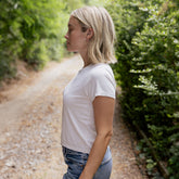 Newport Cotton Tee, Sugar