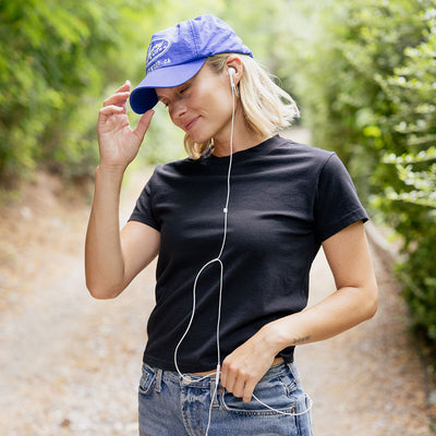 Laguna Cotton Tee, Black