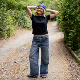 Laguna Cotton Tee, Black