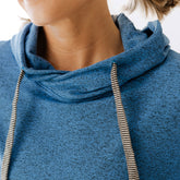 Travel Hoodie, Cobalt