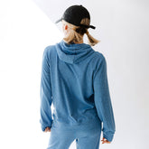 Travel Hoodie, Cobalt