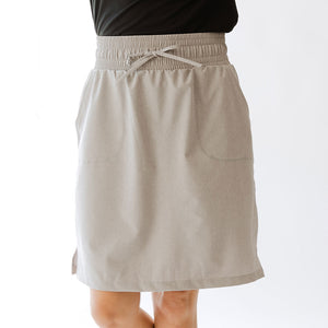 The Away Skirt, Heather Grey