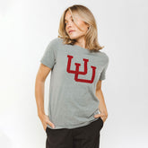 Utah Boyfriend Tee, Grey