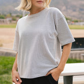 Perfect Oversized Honeycomb Tee