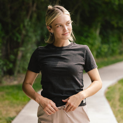 Baby Tee, Black