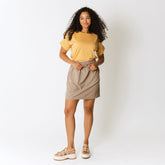 Cher Skirt, Chestnut