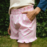 Lake Shorts, Pink Check