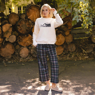 Disney Dragon Crew Sweatshirt, Natural