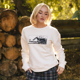 Disney Dragon Crew Sweatshirt, Natural