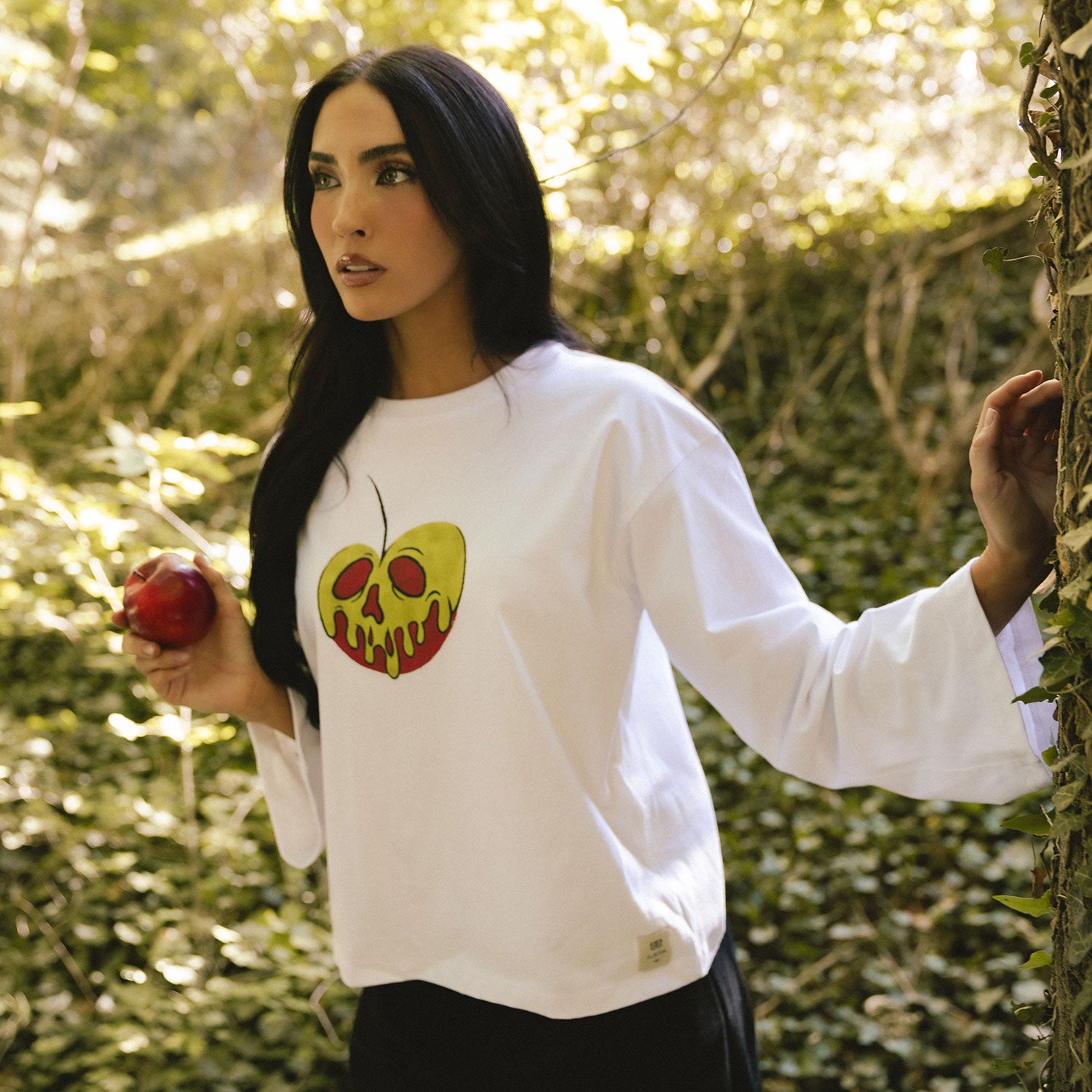 Disney Bell Long Sleeve Tee, Poison Apple - Albion Fit
