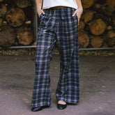 Slip On Trouser, Aspen Plaid