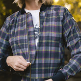 Bomber Jacket, Aspen Plaid
