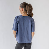 Perfect Oversized Cotton Tee, Blue