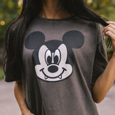 Disney Mickey Vampire Perfect Tee, Charcoal