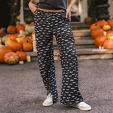 Spooky Slip On Trouser, Bats