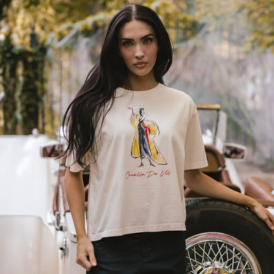 Disney Cruella Perfect Tee, Natural