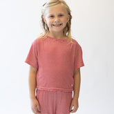 Mini Perfect Oversized Tee, Candy Cane Stripe