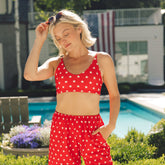 Rise Bikini Top, Star
