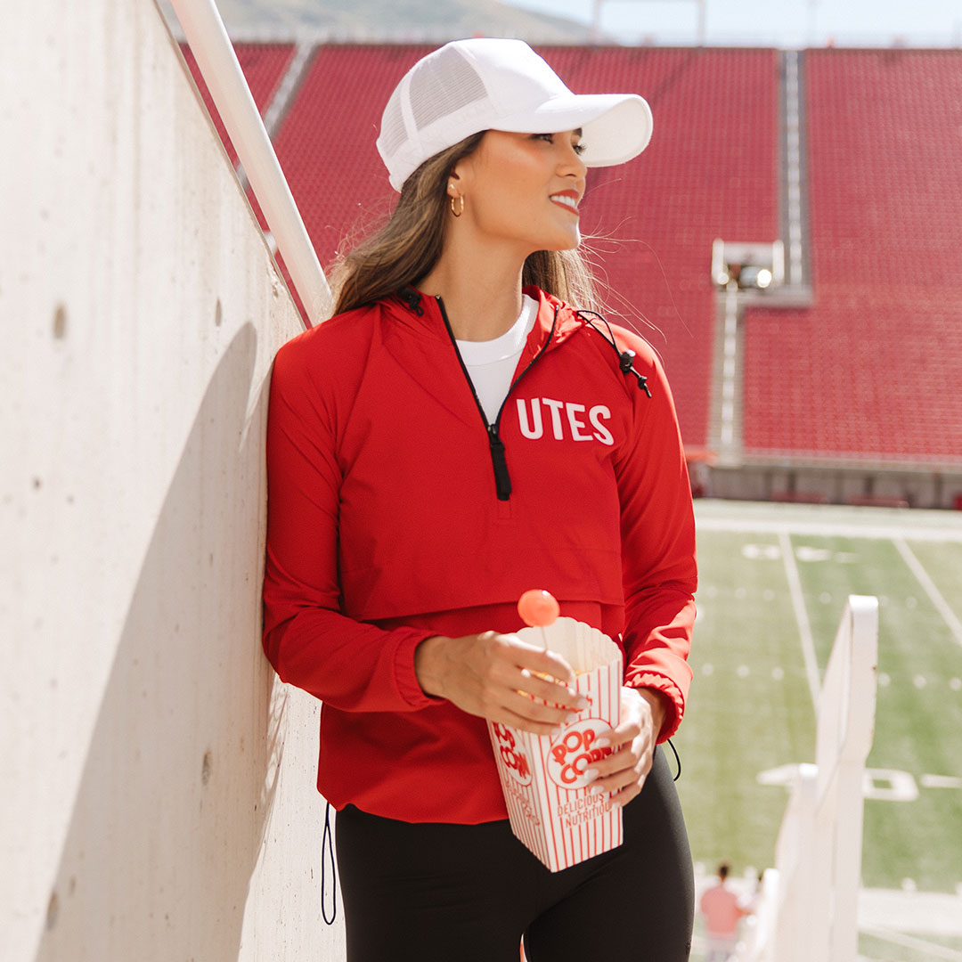 Utah Anorak, Crimson - Albion Fit