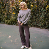 Cottage Pullover, Heather Grey