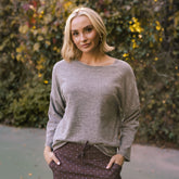 Cottage Pullover, Heather Grey