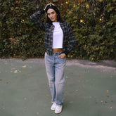 Bomber Jacket, Aspen Plaid