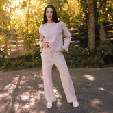 Bell Long Sleeve Tee, Honeycomb