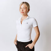 Girl's Polo, White