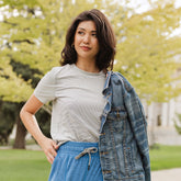 Boyfriend Tee, Sweet Stripe