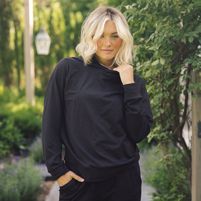 Travel Hoodie, Black