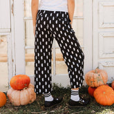 Spooky Audrey Wide Leg Pants, Ghosts