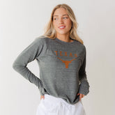 Texas Graphic Campus Crew, Heather Grey