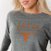 Texas Graphic Campus Crew, Heather Grey