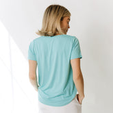 Basic Tee, Aqua