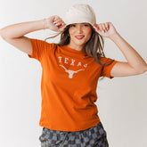 Texas Basic Graphic T-Shirt, Burnt Orange