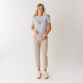 Texas Basic Graphic T-Shirt, Heather Grey