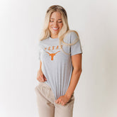 Texas Basic Graphic T-Shirt, Heather Grey