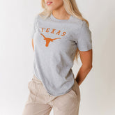 Texas Basic Graphic T-Shirt, Heather Grey